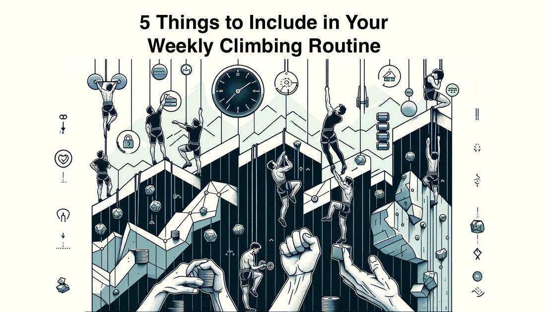 Maximizing Strength in Climbing: 5 Things to Include in Your Weekly Routine