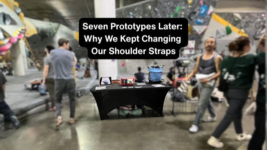 Seven Prototypes Later: Why We Kept Changing Our Shoulder Straps