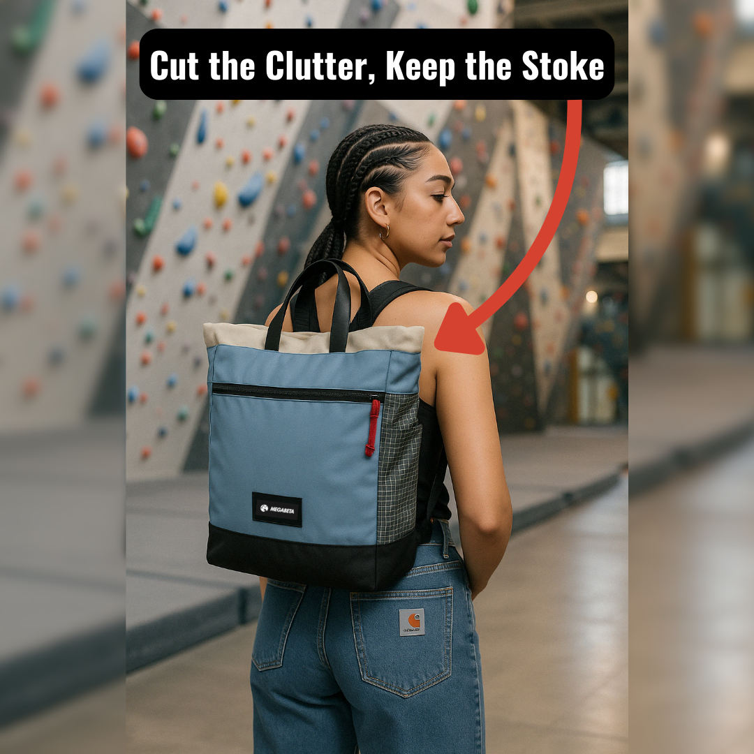 Reserve your Climber Totepack today and get 20% off