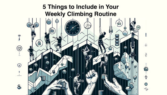 5 Things to Include in Your Weekly Climbing Routine