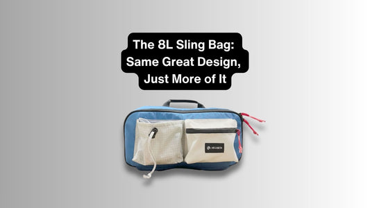 The 8L Sling Bag: Same Great Design, Just More of It