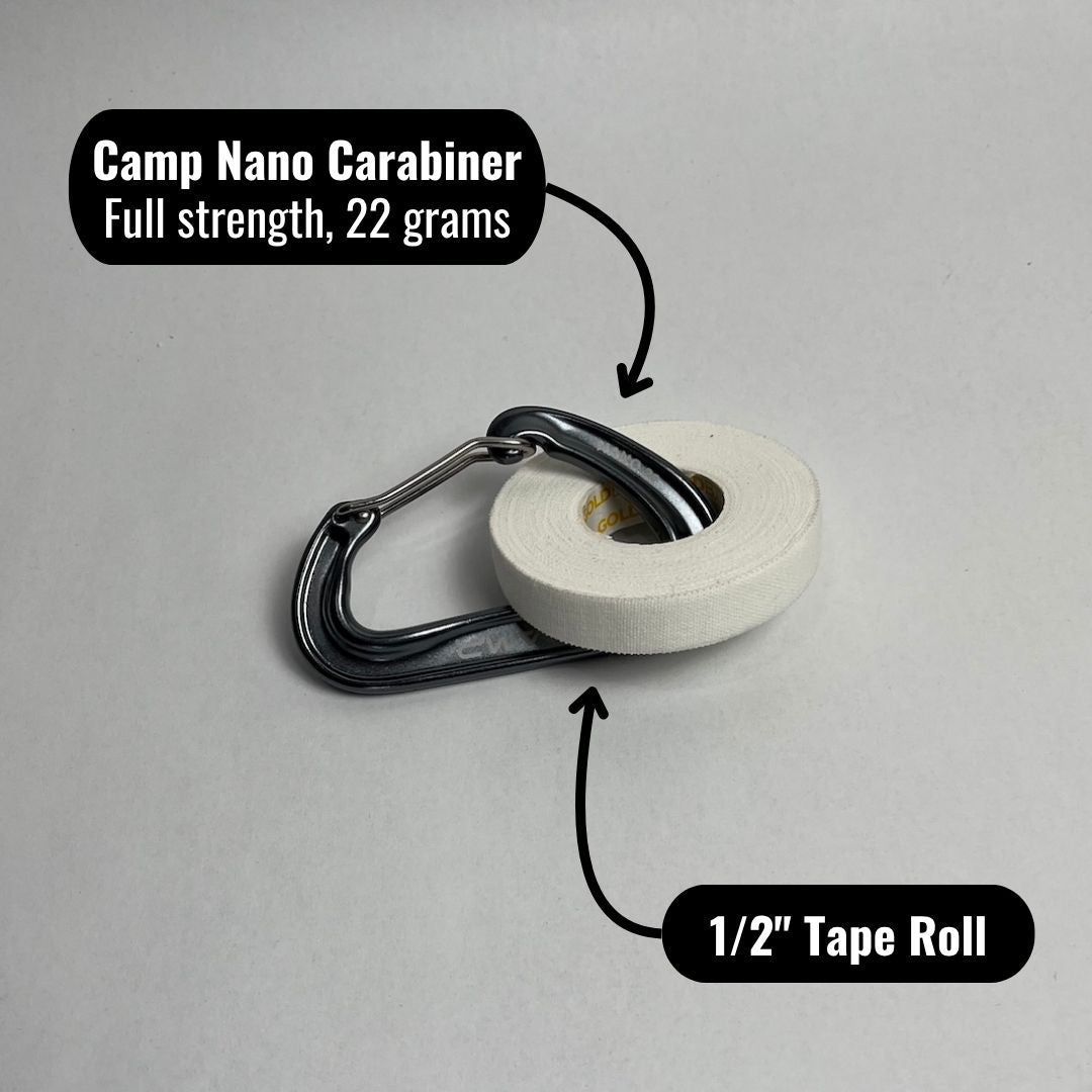 Carabiner + Tape (Bonus Pack)