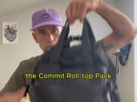 Commit 40L Roll-Top Pack